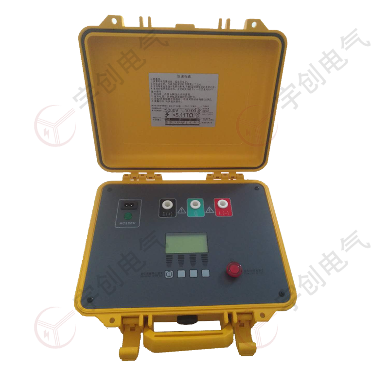 甘南YC-5153智能型高压绝缘电阻测试仪